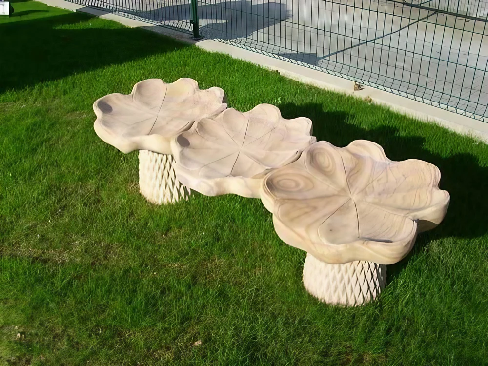 Sandstone Garden Benches