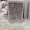 red sandstone jali