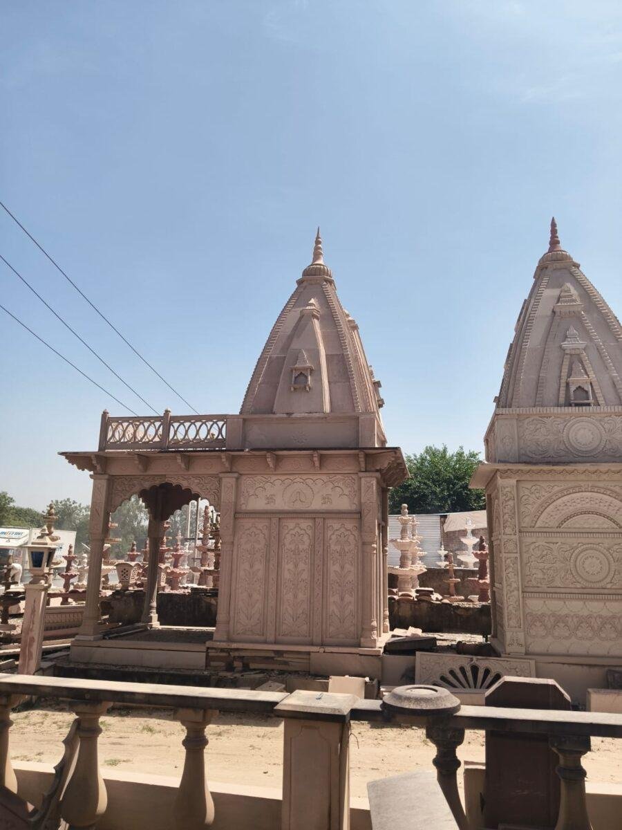 Sandstone Temple Making Process in Rajasthan workshop