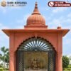 4x4 red sandstone temple carved design